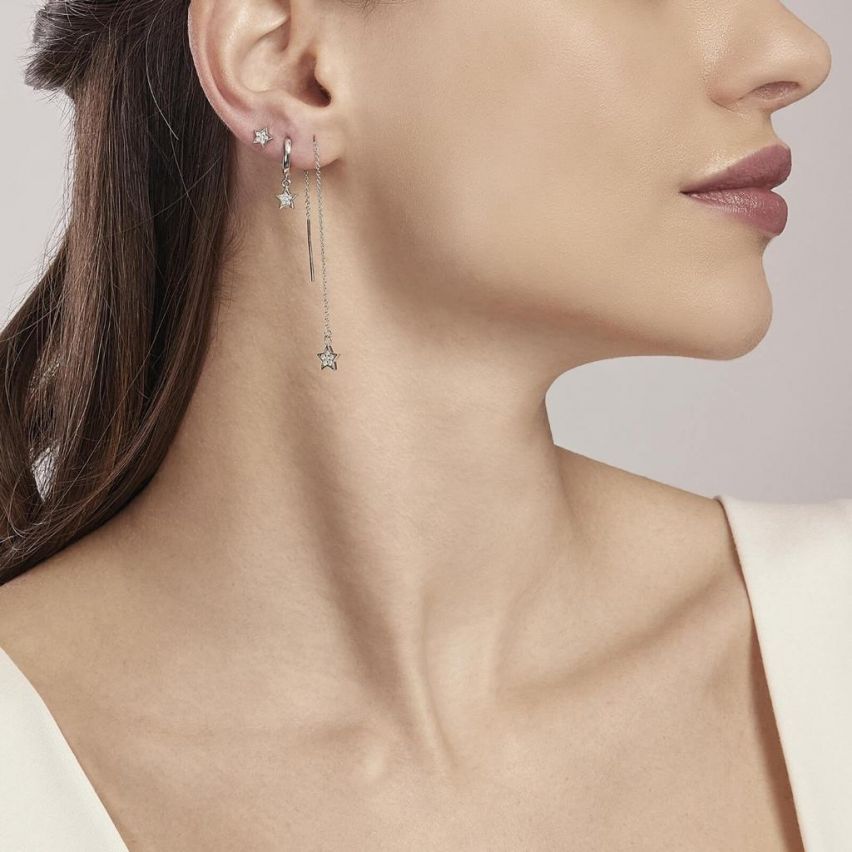 Orecchini da donna Mabina in argento - 563494