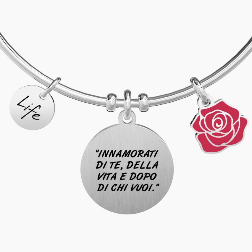 Bracciale Kidult in acciaio INNAMORATI DI TE … F. KAHLO