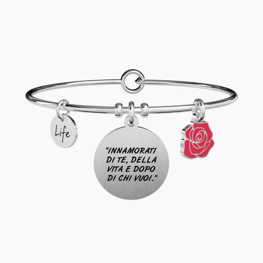 Bracciale Kidult in acciaio INNAMORATI DI TE … F. KAHLO