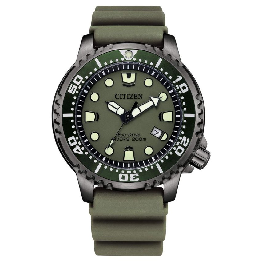 Orologio da uomo Citizen Diver's Eco Drive 200 mt Promaster - BN0157-11X