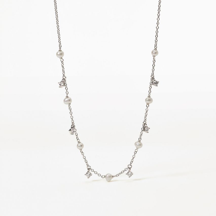 Collana da donna Mabina in argento - 553457