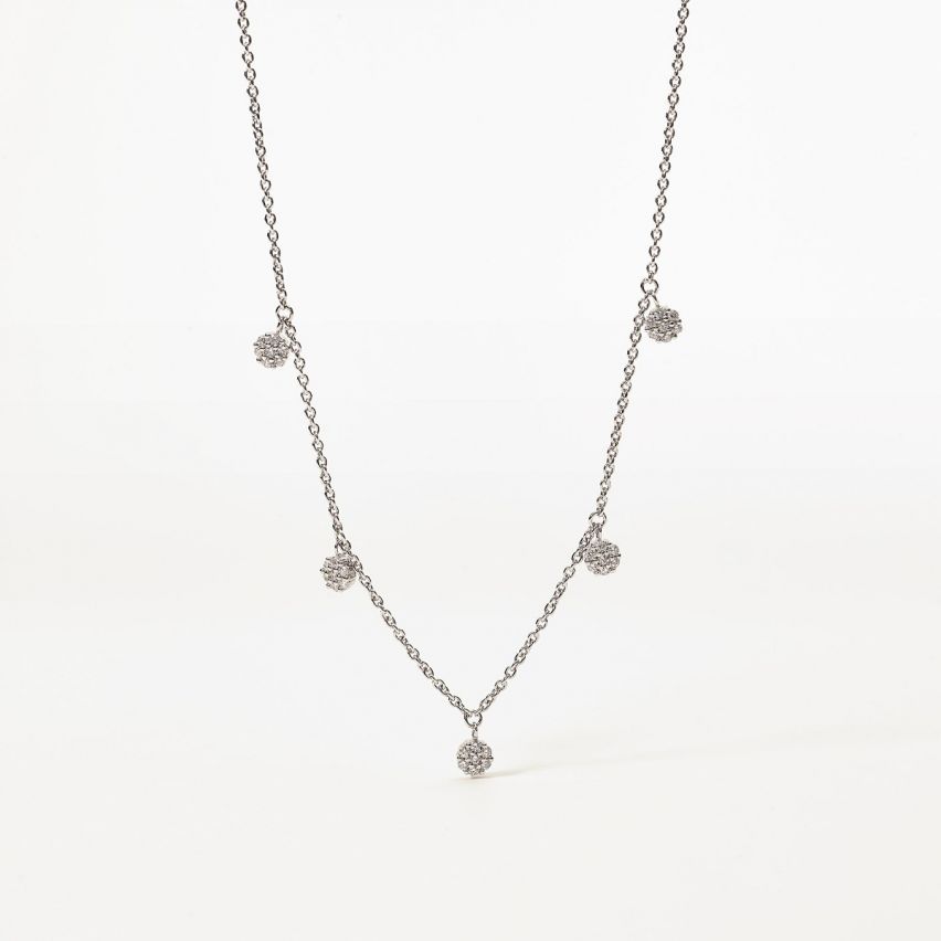 Collana da donna Mabina in argento - 553466