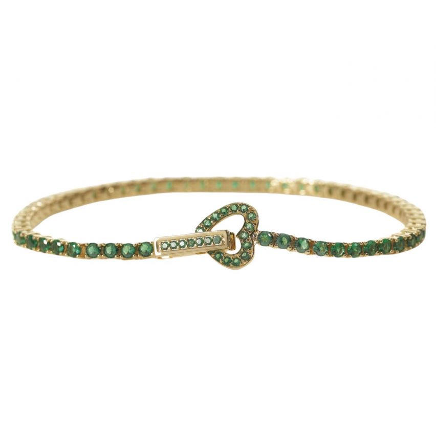 Bracciale tennis da donna Mabina in argento - 533553-M