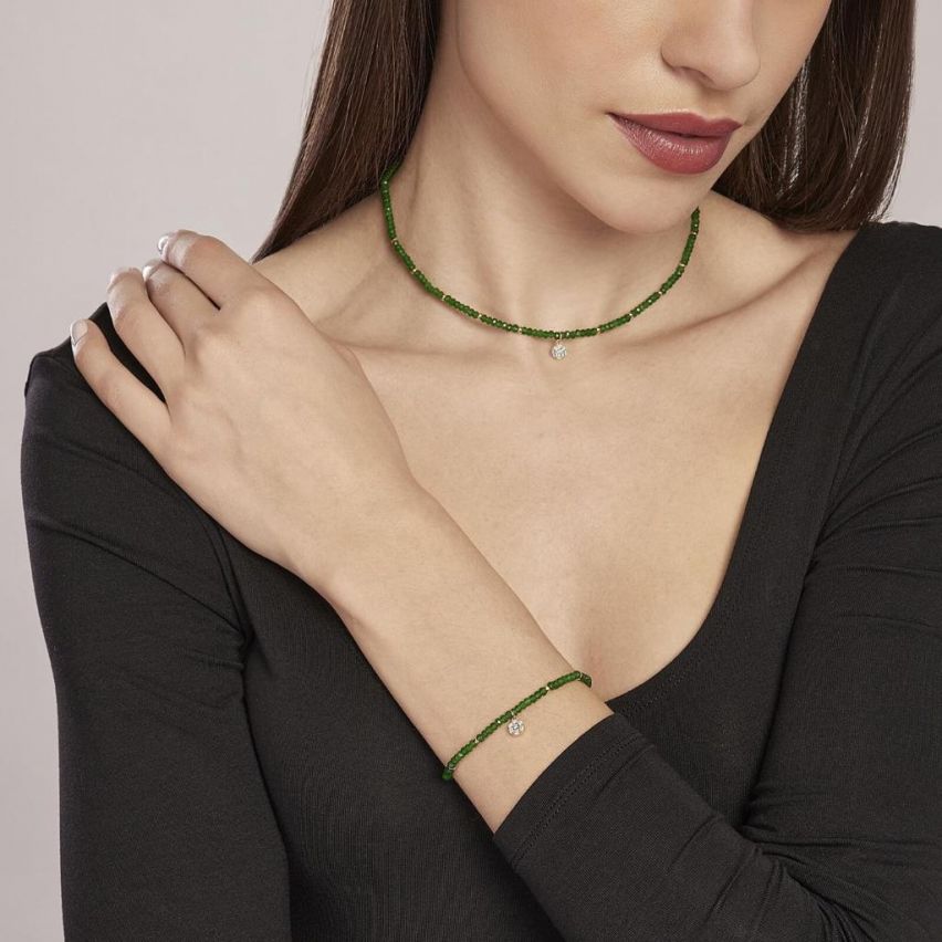 Collana da donna Mabina in argento - 553463