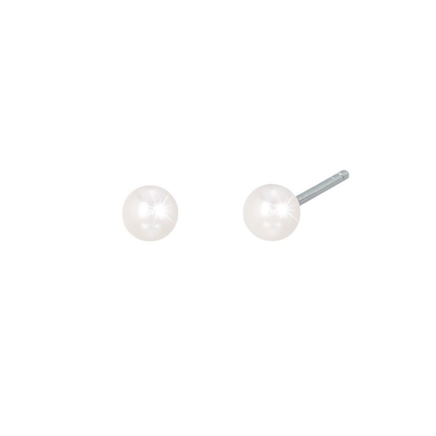 Orecchini da donna Mabina in argento con perle - 563012