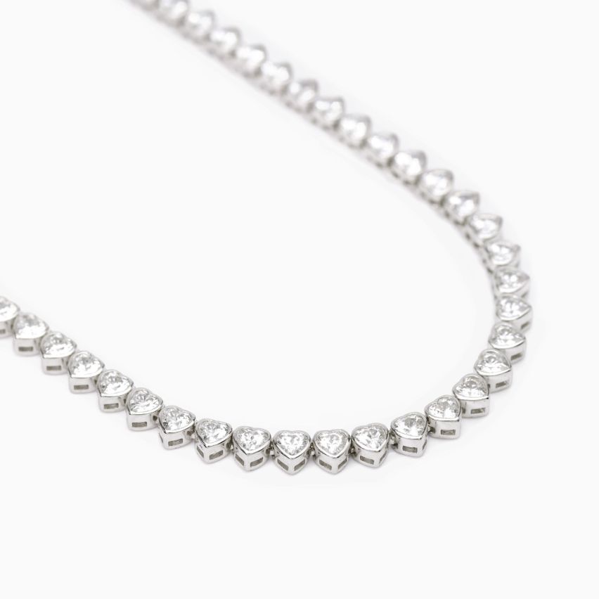 Collana da donna Mabina in argento - 553501