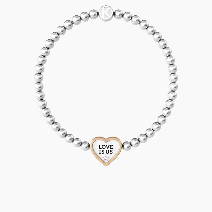 Set bracciali Kidult di coppia Love - 732130