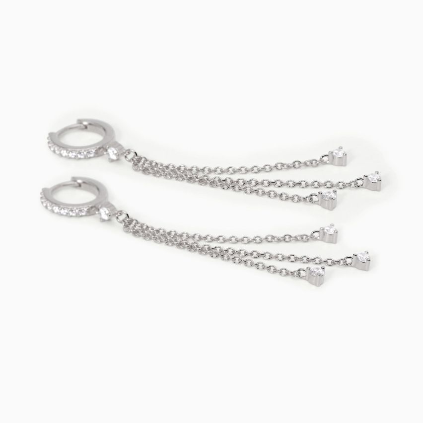 Orecchini da donna Mabina in argento - 563589