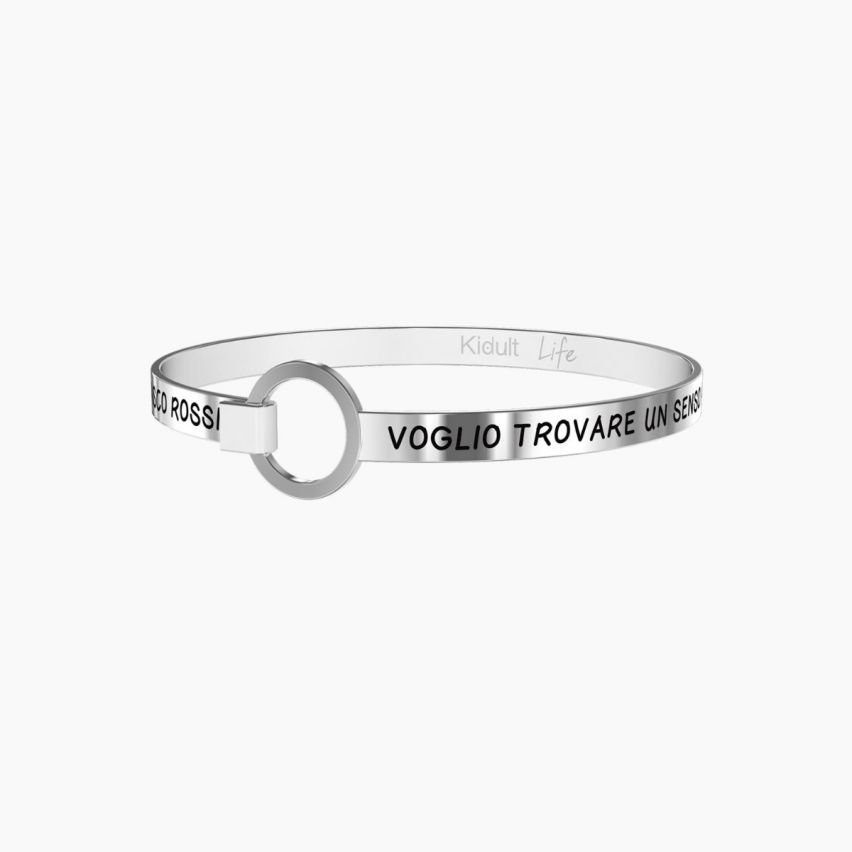 Bracciale Kidult in acciaio UN SENSO|VASCO ROSSI