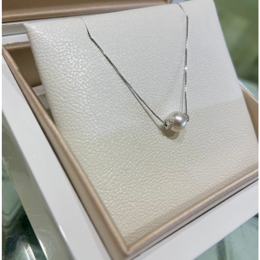 Collana con Perla Akoia e diamanti Nimei da donna - PCL5643