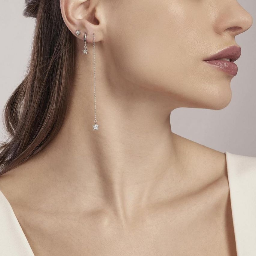 Orecchini da donna Mabina in argento - 563494