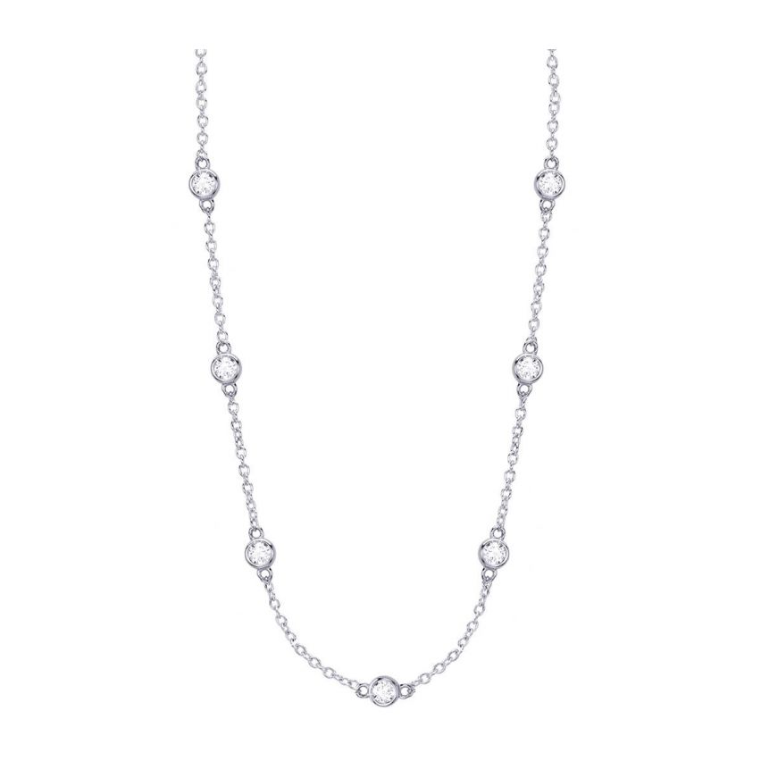 Collana da donna Mabina in argento - 553217