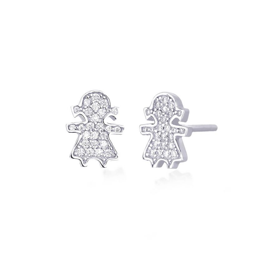 Orecchini da donna Mabina in argento - 563177