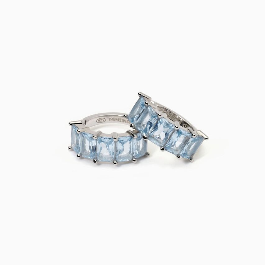Orecchini da donna Mabina in argento - 563752
