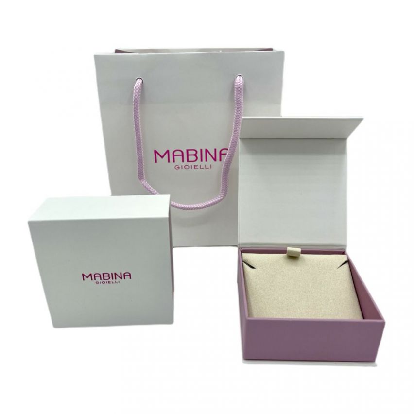 Collana da donna Mabina in argento - 553198