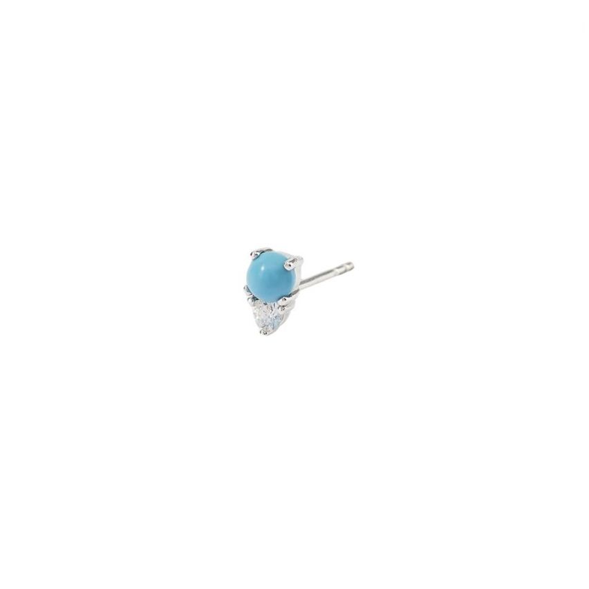 Mono orecchino da donna Mabina in argento - 563356