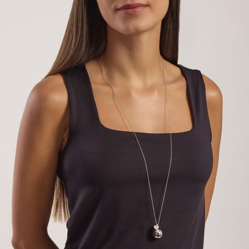 Collana Chiama Angeli da donna Mabina in argento - 553744