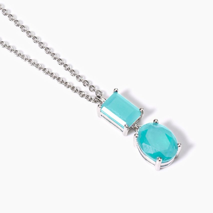 Collana da donna Mabina in argento - 553736