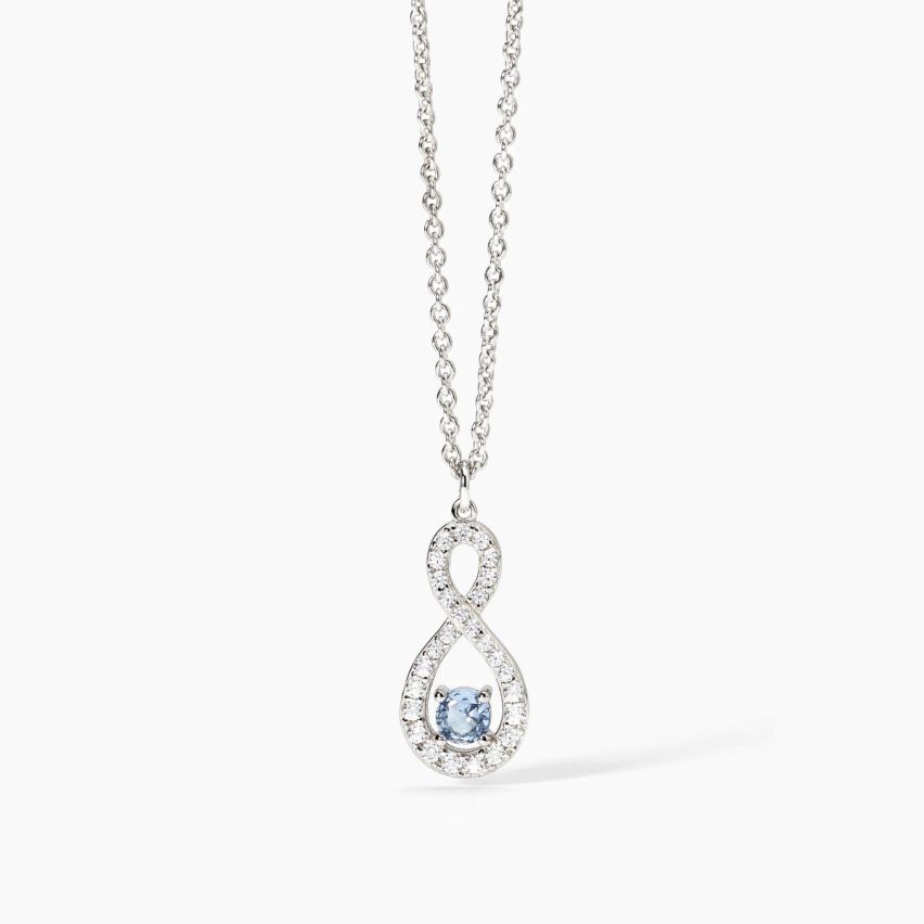 Collana da donna Mabina in agento - 553675