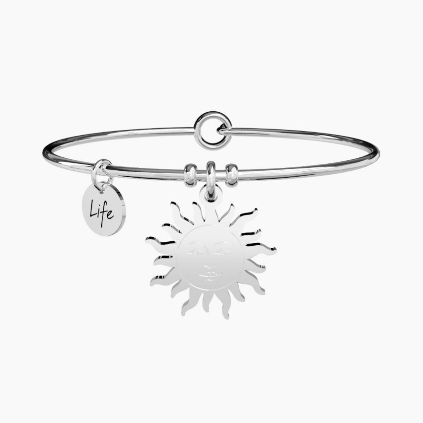 Bracciale Kidult in acciaio SOLE|SORRISO