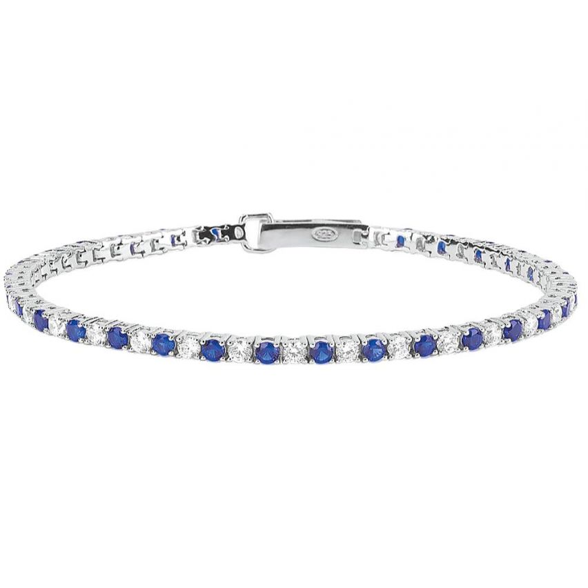 Bracciale tennis da donna Mabina in argento - 533456-M