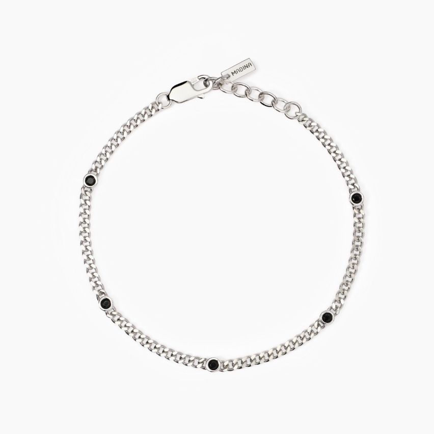 Bracciale da uomo Mabina in argento - 533845
