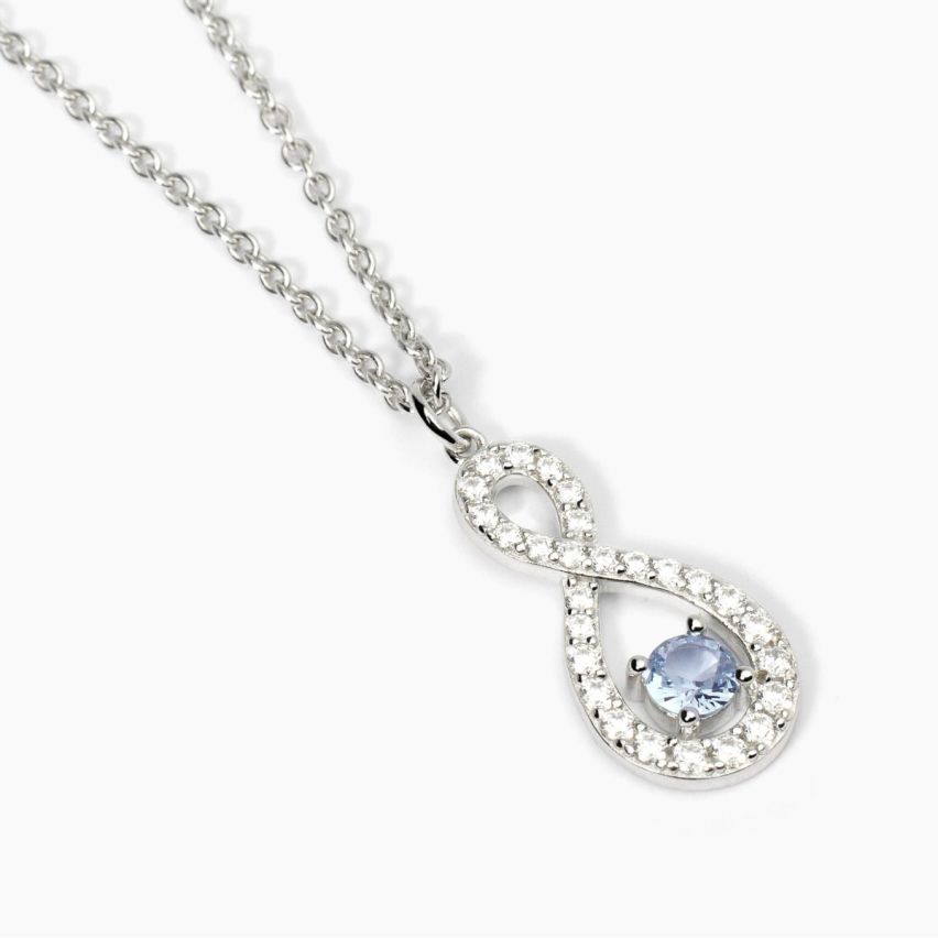 Collana da donna Mabina in agento - 553675