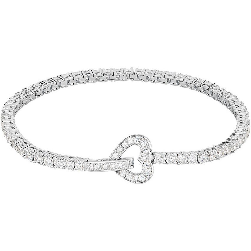 Bracciale tennis da donna Mabina in argento - 533018/M