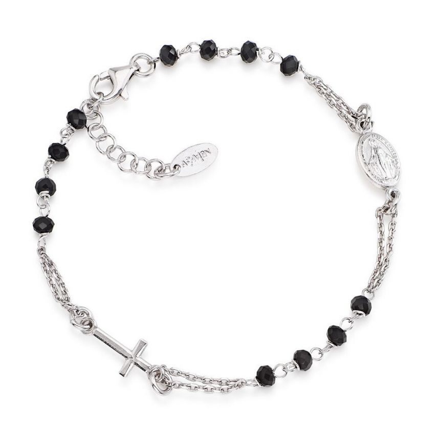 Bracciale rosario Amen da donna - BROBN3