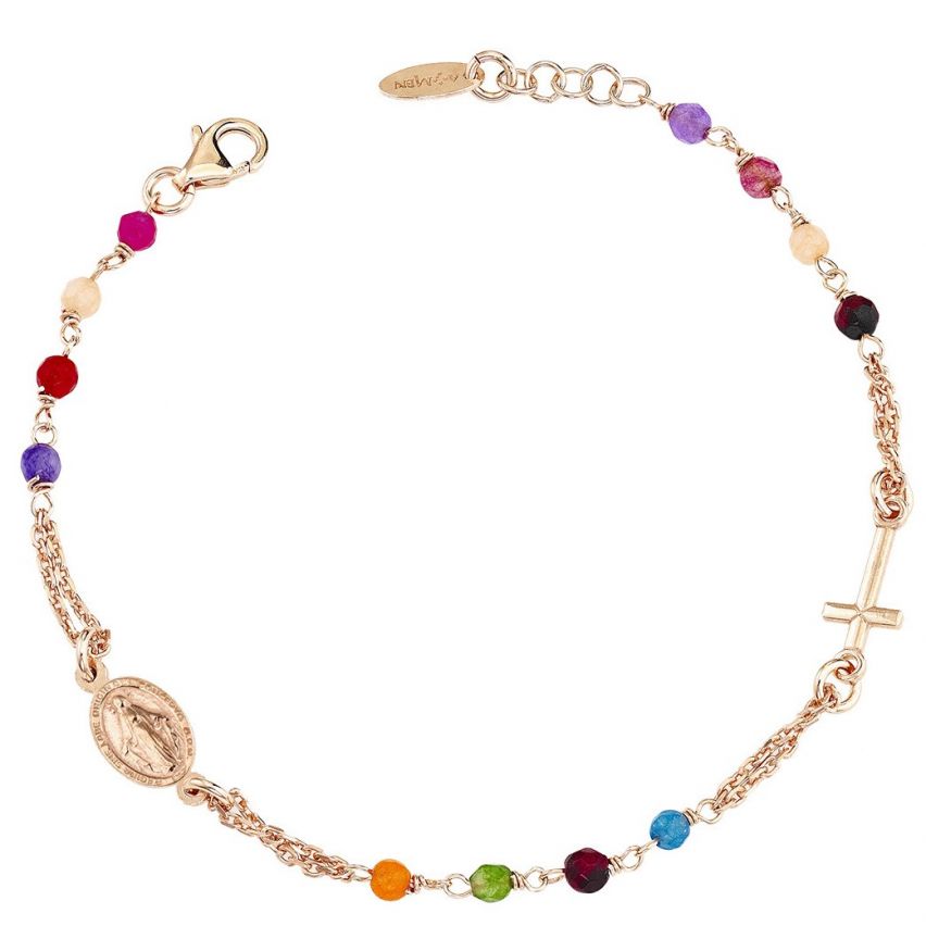 Bracciale rosario Amen da donna - BRORM3P