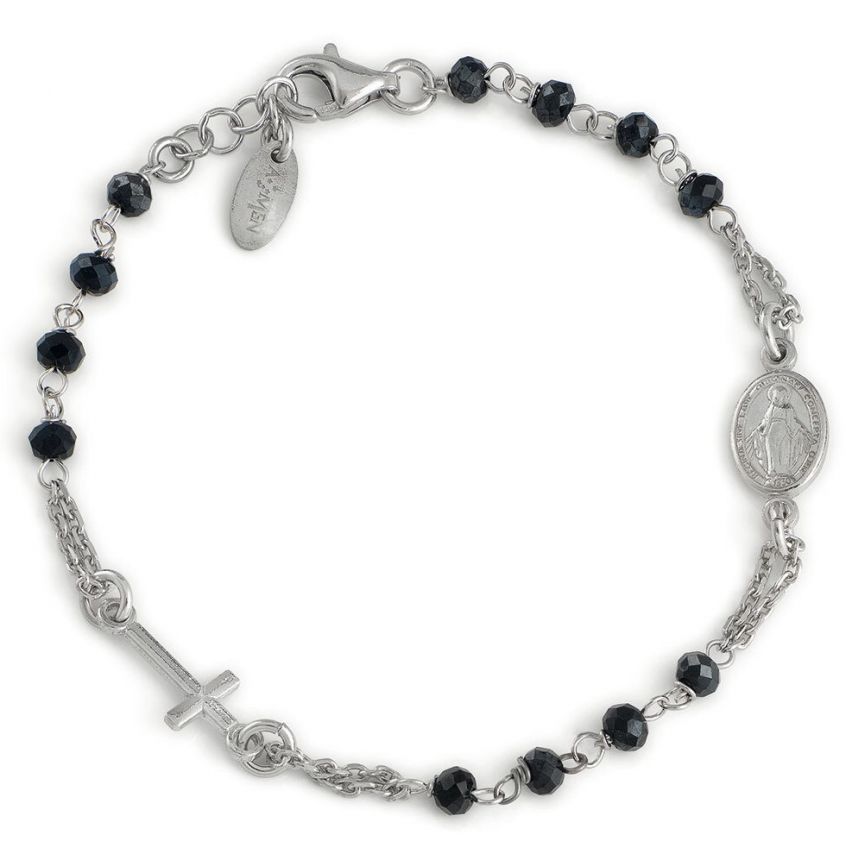 Bracciale rosario Amen da donna - BROBG3