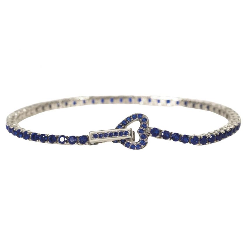 Bracciale tennis da donna Mabina in argento - 533555-M