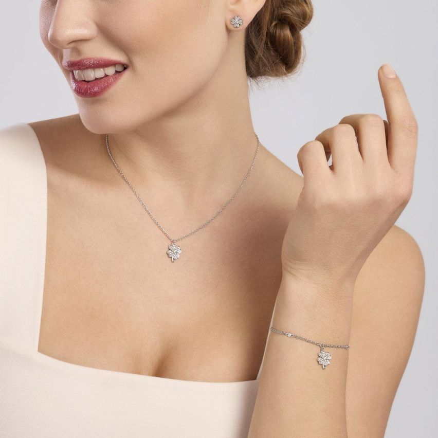 Orecchini da donna Mabina in argento - 563779