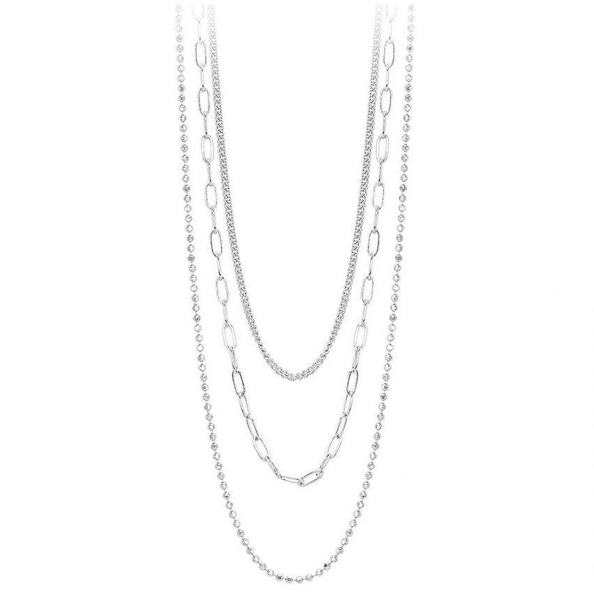 Collana da donna Mabina in argento - 553344