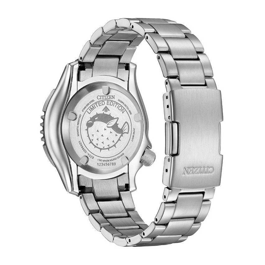 Orologio da uomo Citizen Promaster - Diver's Automatic 200 mt Fugu Limited Edition - NY0160-66E