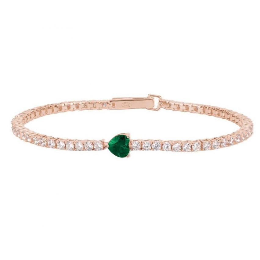 Bracciale tennis da donna Mabina in argento - 533440-M