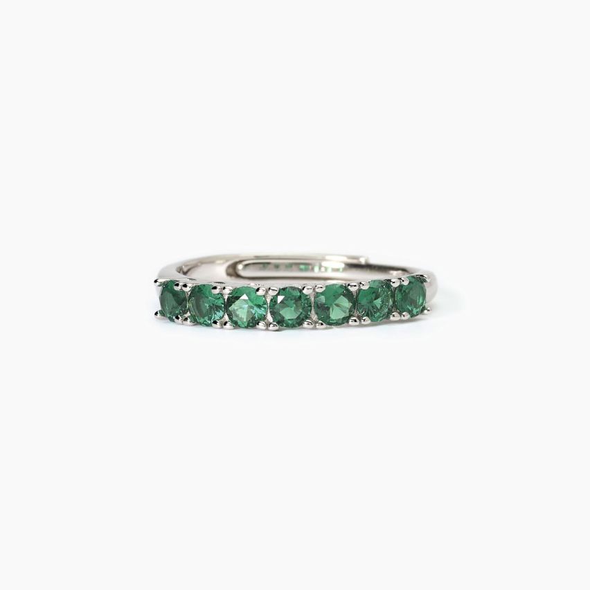 Anello veretta da donna Mabina in argento - 523386