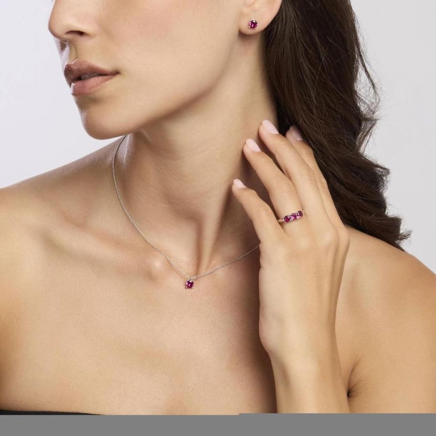 Orecchini da donna Mabina in argento - 563737