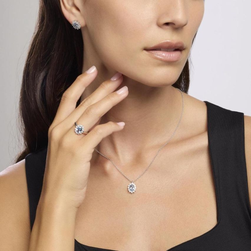 Orecchini da donna Mabina in argento - 563714