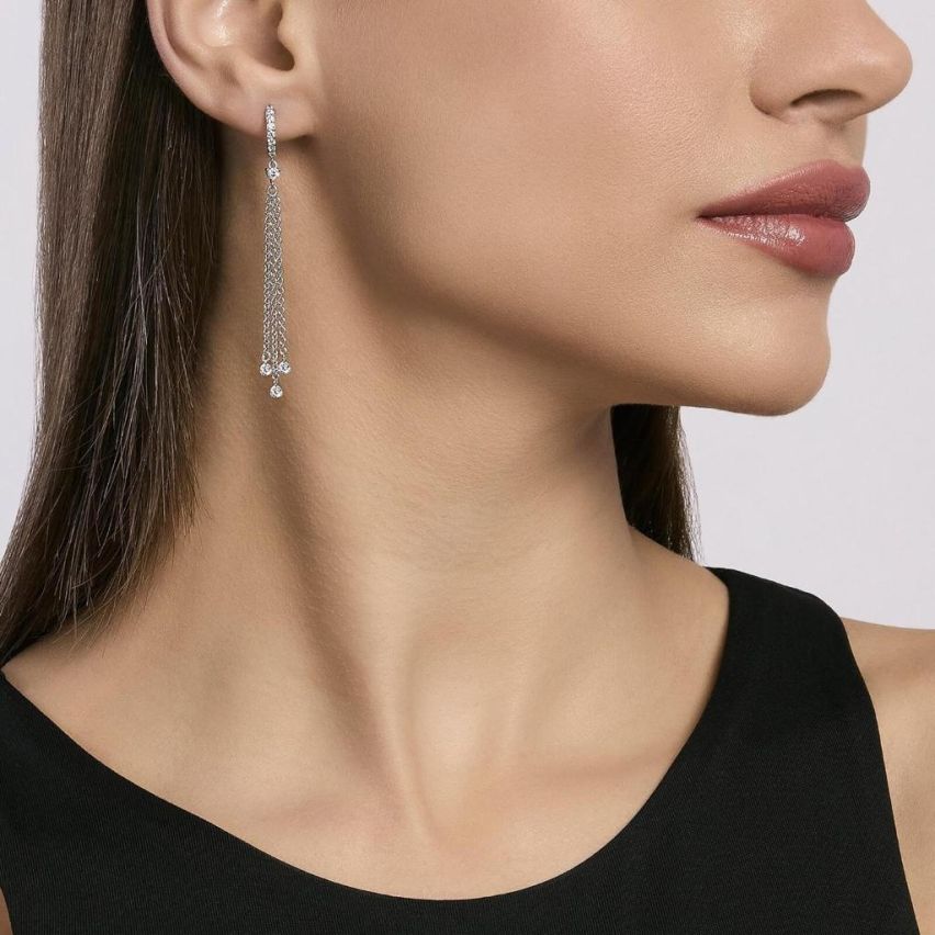 Orecchini da donna Mabina in argento - 563589
