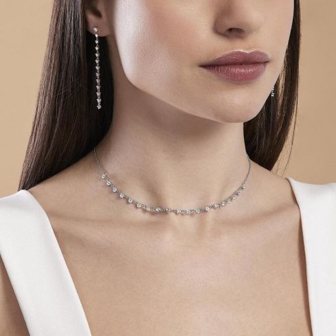 Orecchini da donna Mabina in argento - 563518