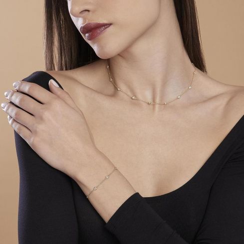 Collana da donna Mabina in argento - 553456