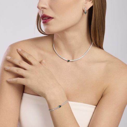 Bracciale da donna Mabina in argento - 533904-18