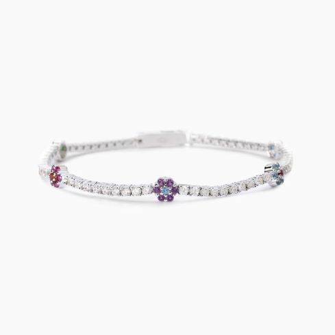 Bracciale da donna Mabina in argento - 533885-18