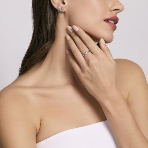 Anello da donna Mabina in argento farfalla - 523289