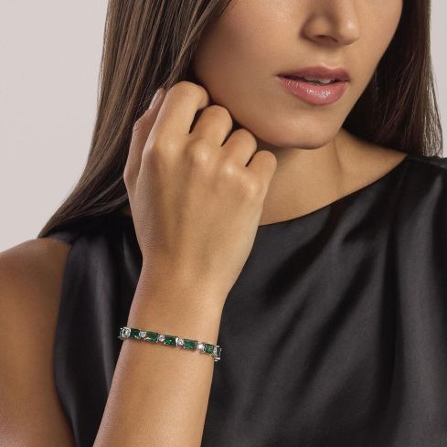 Bracciale da donna Mabina in argento - 533941-18