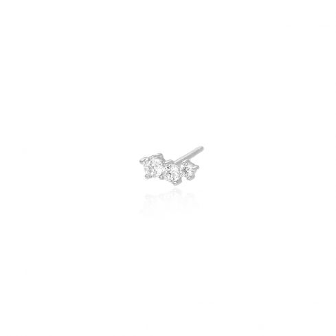 Mono orecchino da donna Mabina in argento - 563363