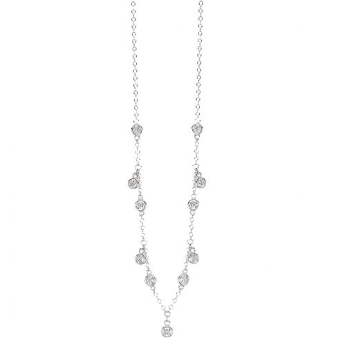 Collana da donna Mabina in argento - 553306