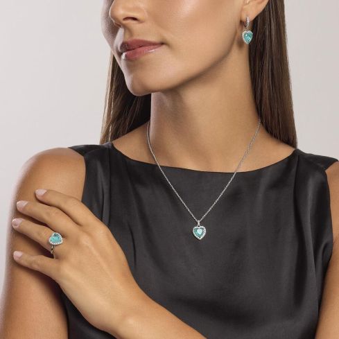 Collana da donna Mabina in argento - 553733