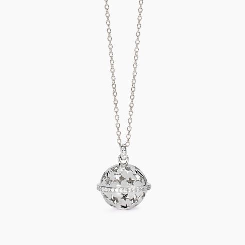 Collana Chiama Angeli da donna Mabina in argento - 553739